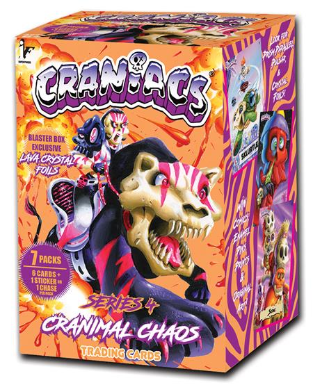 Craniacs Trading Cards Series 4 Blaster Box #1