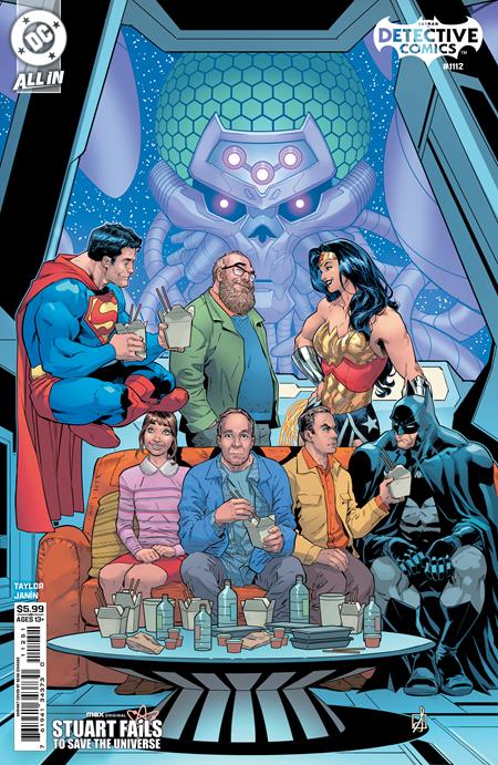 DETECTIVE COMICS #1112 (Cover E — Sean Izaakes Stuart Fails To Save The Universe Card Stock)