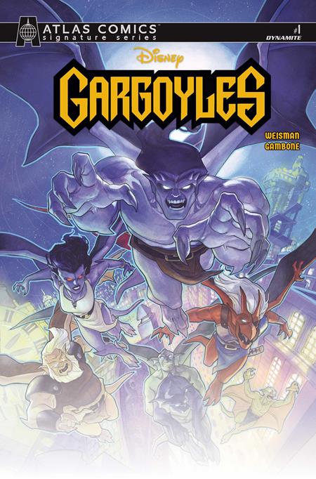 Gargoyles #1 (Cover G — Meghan Hetrick (Signed Edition))