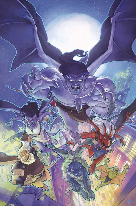 Gargoyles #1 (Cover I — Meghan Hetrick (LTD Virgin))