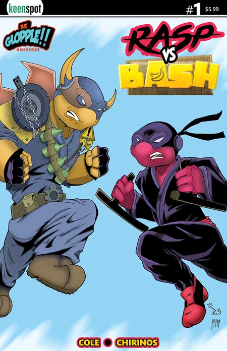 Rasp vs Bash #1 (Cover B — Danny Givens, Tom Rapka)