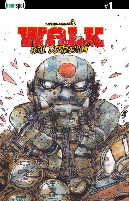Walk: Total Destruction #1 (Cover D — Stefano Cardoselli (Metal))