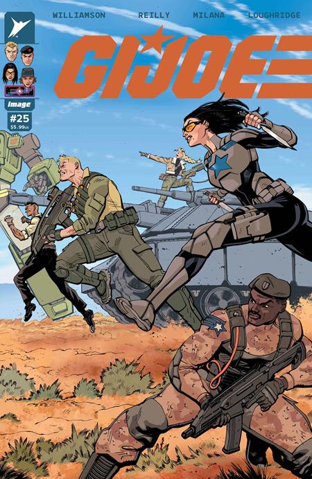 G.I. Joe #25 (Cover I — Tom Reilly (Wraparound Foil Var))