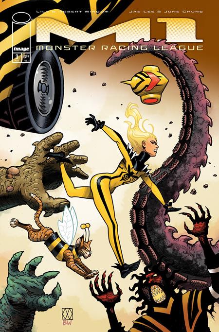 M1 Monster Racing League #3 (Cover B — Matt Wagner)