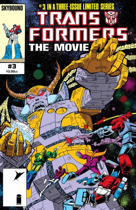 Transformers The Movie 40th Anniversary Edition #3 (Cover B — Don Perlin, Ian Akin, Brian Garvey)