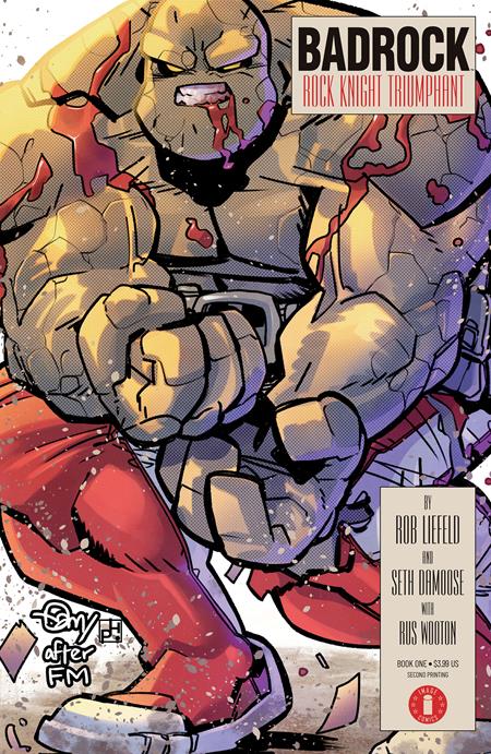 Badrock #1 (2nd Printing)