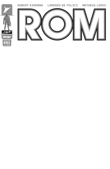 ROM SPECIAL #1 (Cover E — Blank Sketch)