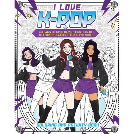 I Love K-Pop TP Coloring and Activity Book #1