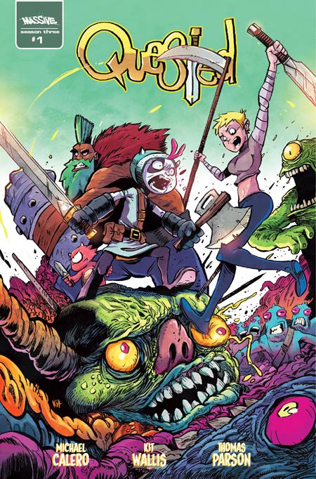 Quested #1 (Cover B — Kit Wallis)