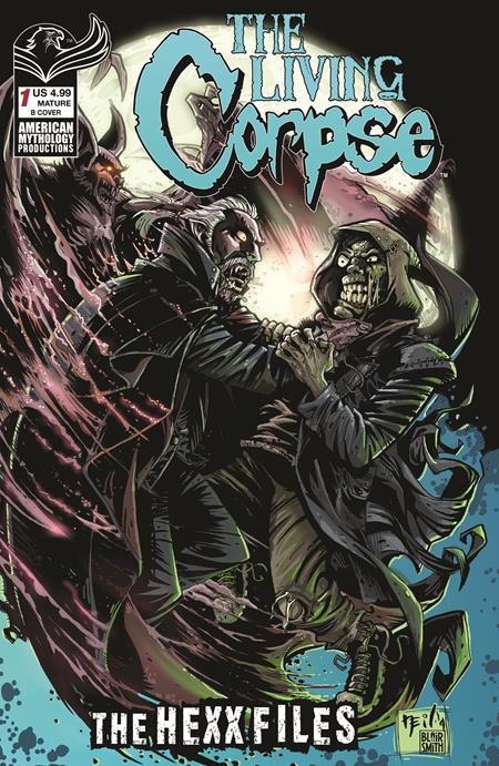 The Living Corpse: Hexx Files #1 (Cover B — Neil Vokes)