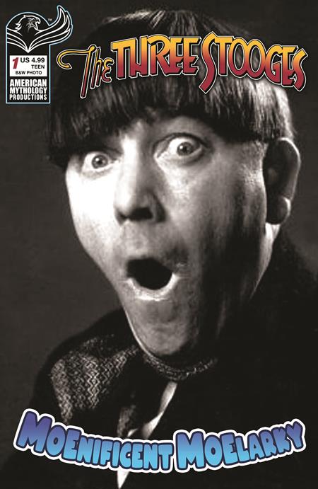 The Three Stooges: Magnificent MoeLarky #1 (Cover C — BW Photo)