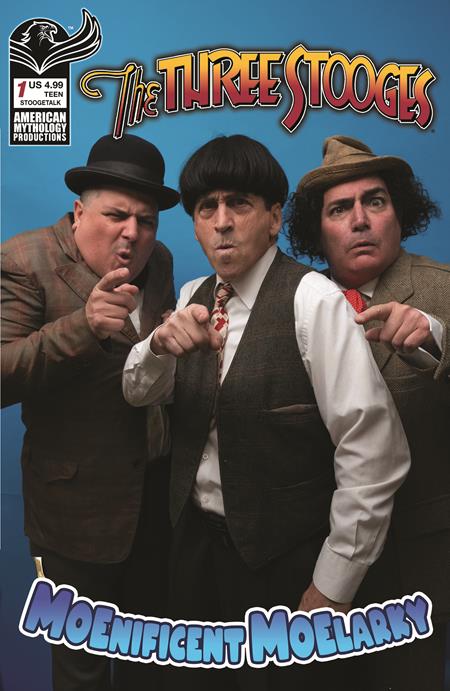 The Three Stooges: Magnificent MoeLarky #1 (Cover D — Stoogetalk Photo)