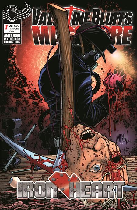 Valentine Bluffs Massacre: Iron Heart #1 (Cover C — Andrew Mangum)