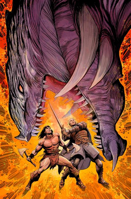 Conan And Dragonero #4 (Cover C — Patch Zircher (Cardstock))