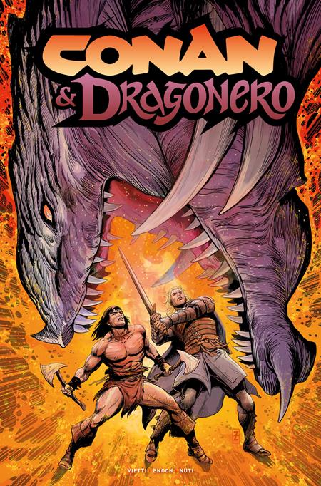 Conan And Dragonero #4 (Cover D — Patch Zircher (Foil))