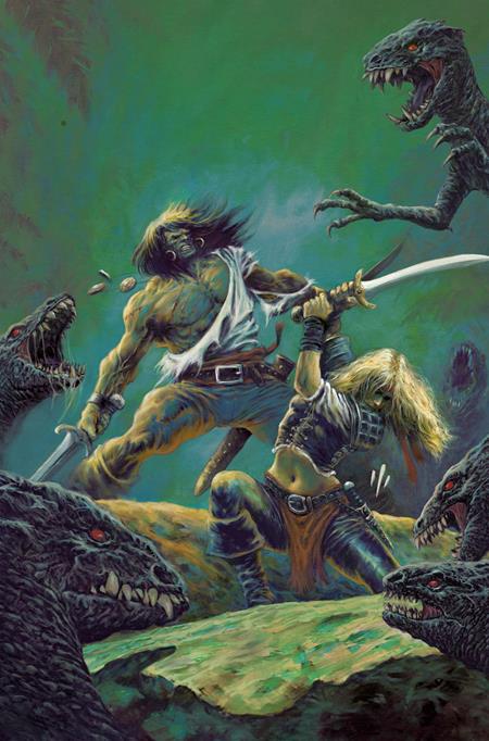 Conan The Barbarian #34 (Cover E — Juan Alberto Hernandez (Cardstock))