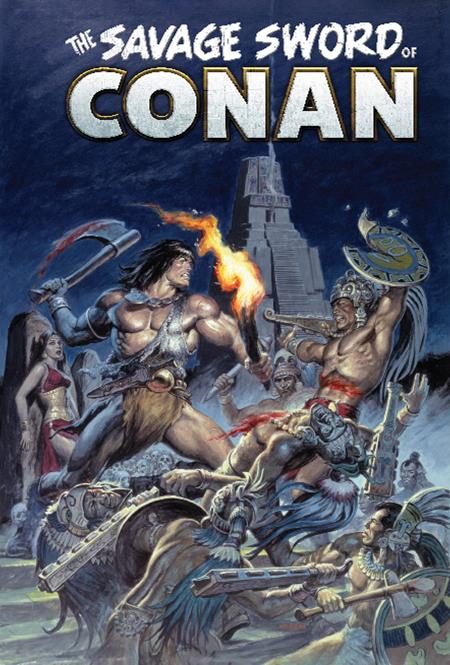 SAVAGE SWORD OF CONAN THE ORIGINAL COMICS OMNIBUS HC VOL 12 EARL NOREM DIRECT MARKET EDITION CVR (MR) Vol. 12