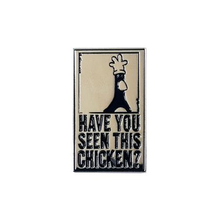 Wallace & Gromit Feathers Enamel Pin Badge #1