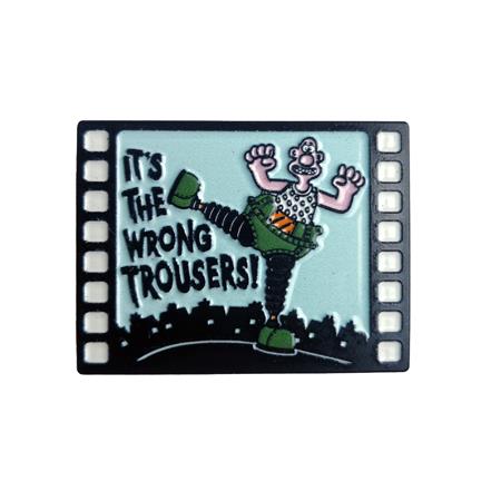 Wallace & Gromit Wallace Enamel Pin Badge #1