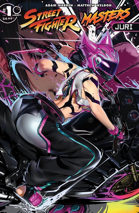 Street Fighter Masters Juri #1 (Cover B — RedGray21st)
