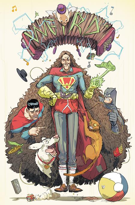 Batman/Superman/Weird Al World’s Weirdest #1 (Cover C — Riley Rossmo (Cardstock))