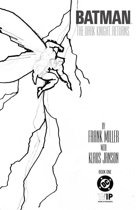 DC W.I.P.  Batman The Dark Knight Returns #1
