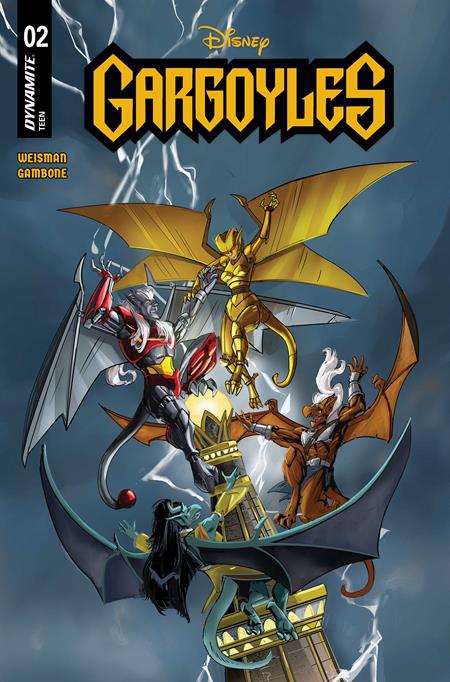 Gargoyles #2 (Cover C — Frank Paur)