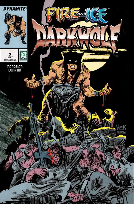 FIRE AND ICE DARKWOLF #3 (Cover K — Robert Hack)