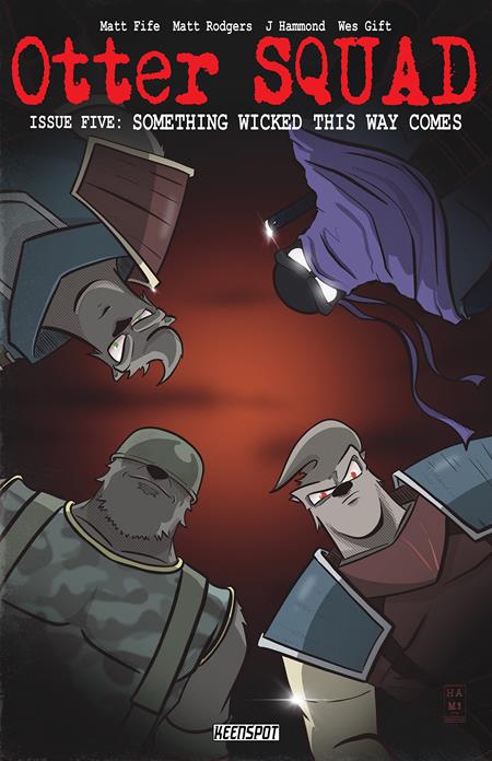 Otter Squad #5 (Cover B — J Hammond (Bagged With Trading Card))