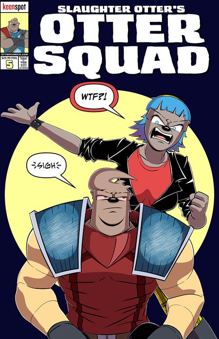 Otter Squad #5 (Cover C — Matt Rodgers (Spot Foil - Bagged With Trading Card))