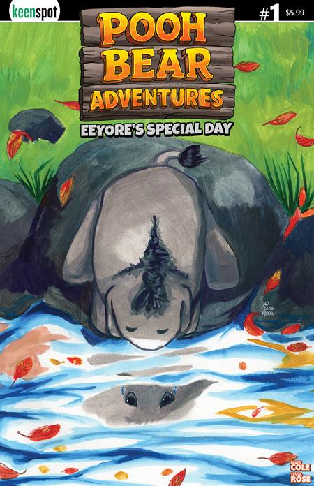 POOH BEAR ADVENTURES EEYORES SPECIAL DAY #1 (Cover B — Tessa Rose Sad Reflections)