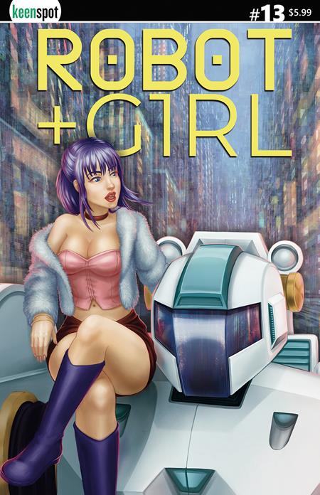 Robot + Girl #13 (Cover B — Valery Kuts)