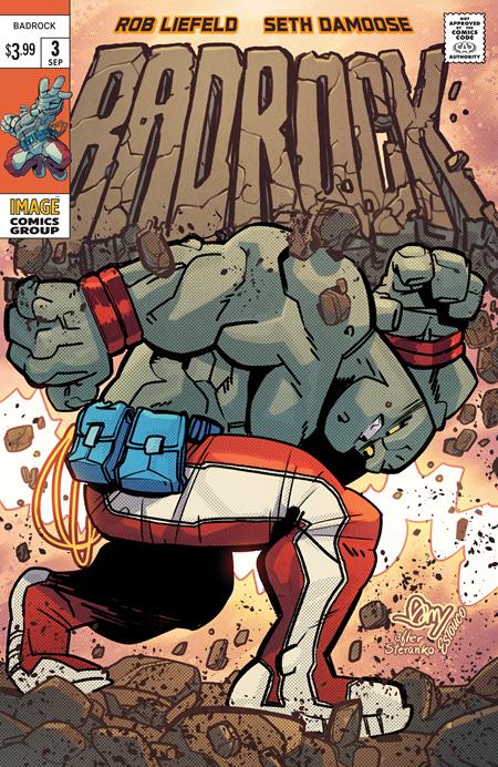 Badrock #3 (Cover C — Seth Damoose)