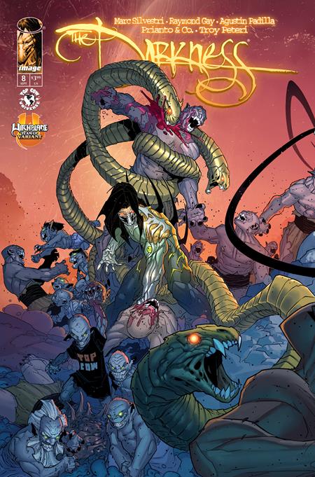 The Darkness #8 (Cover C — Pat Boutin, Steve Firchow (Connecting Witchblade Team Up Var))