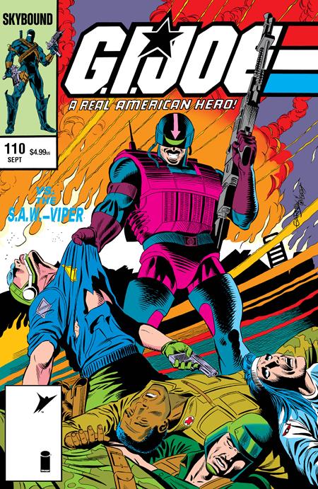 G.I. Joe A Real American Hero Hama Files Edition #110 (Cover C — Ron Garney, Bob McLeod (Foil Var))