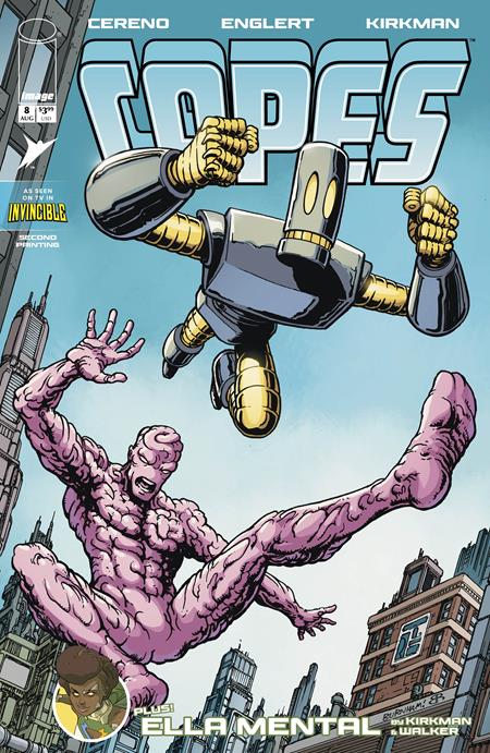 INVINCIBLE UNIVERSE CAPES #8 (2nd Printing)