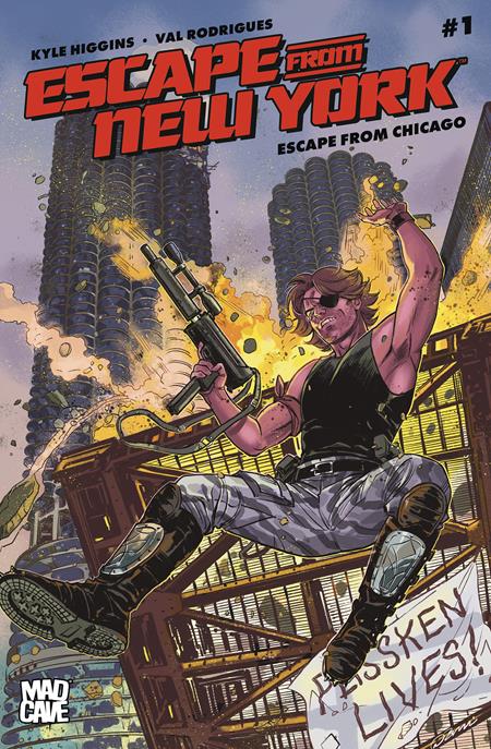 Escape from New York Escape From Chicago #1 (Cover B — Danica Brine)