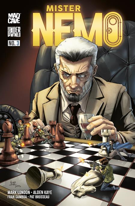Mister Nemo #3 (Cover B — Alden Kaye)