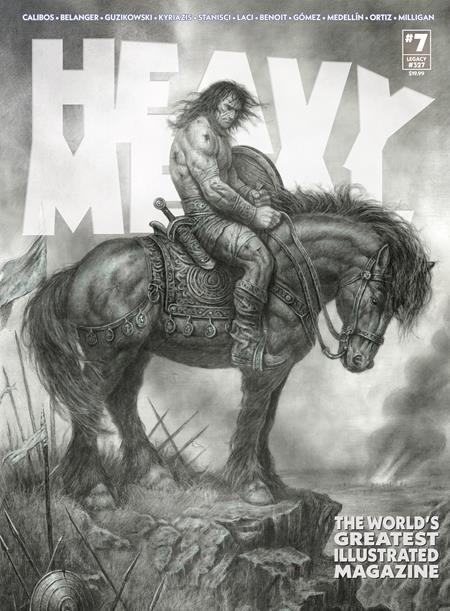 Heavy Metal Magazine #7 (Cover B — Calibos)