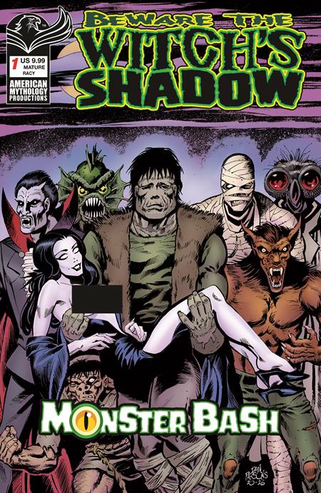 Beware the Witch's Shadow: Monster Bash #1 (Cover D — Dan Parsons (Risque))