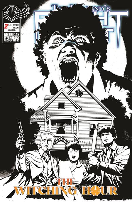 Fright Night: The Witching Hour #2 (Cover E — Roy Allan Martinez (LTD B&W))