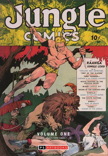 GOLDEN AGE CLASSICS JUNGLE COMICS HC VOL 01 Vol. 1
