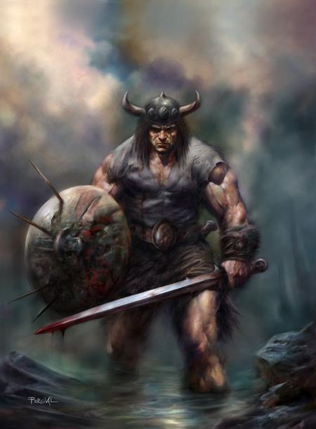 Savage Sword Of Conan #16 (Cover D — Nick Percival (Virgin Cardstock))