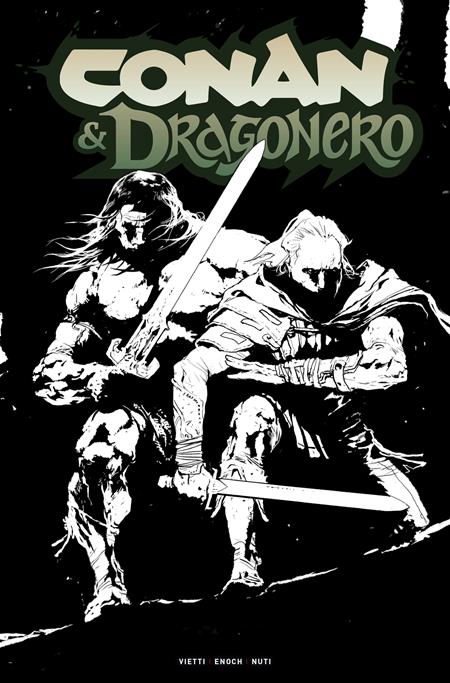 Conan The Barbarian And Dragonero #5 (Cover D — Stevan Subic (Inks))
