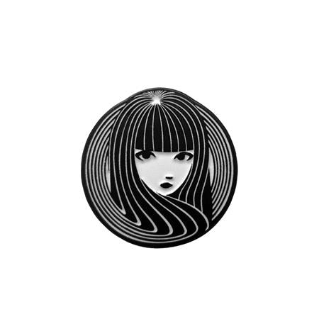 Emily The Strange Optical Enamel Pin Badge #1
