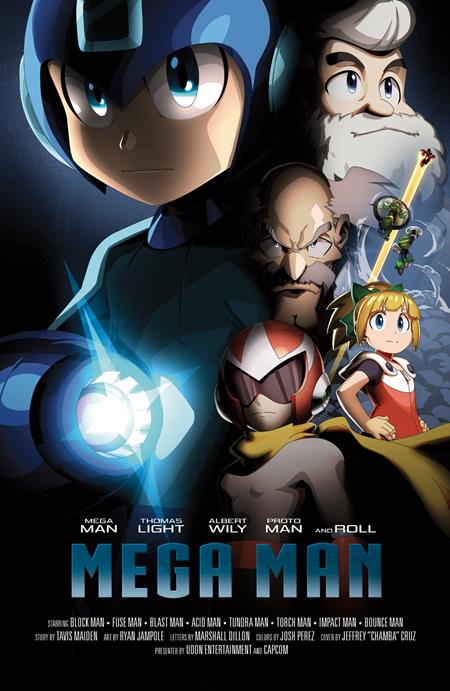 Mega Man: Gear Master #1 (Cover C — Jeffrey Cruz)