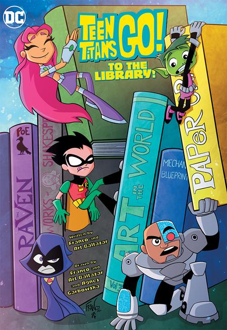 Teen Titans Go! to the Library! TP