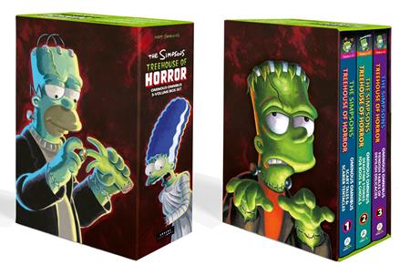 The Simpsons Treehouse Of Horror Ominous Omnibus HC (3-Volume Box Set) #1
