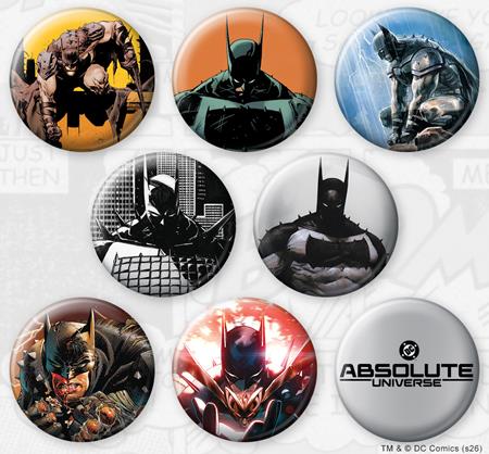 DC Absolute 8 Button Pack #1