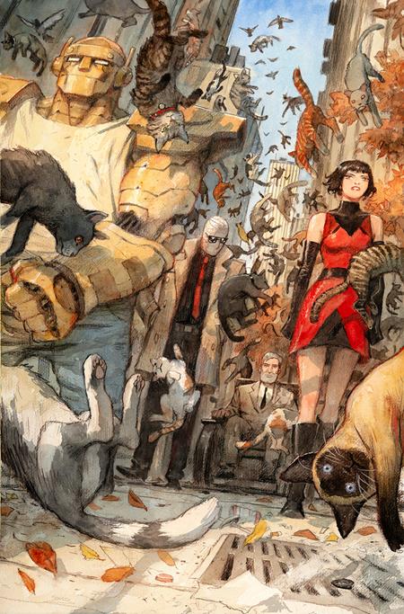 Doom Patrol #1 (2nd Printing) (Cover B — Niko Henrichon (2nd Printing Variant Cardstock))